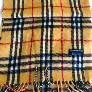 Burberry scarf like new. Asking for $100 or better offer.